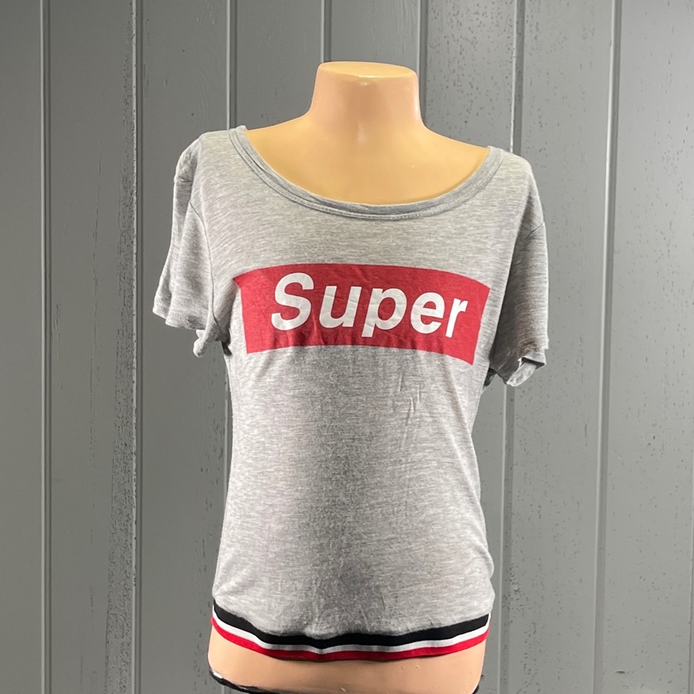 *🌸 23 Love Street Girl’s SUPER Short Sleeve T-Shirt Sz M